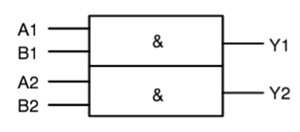 Mechanical Drawing - onsemi NL27WZ08 Dual 2-Input AND Logic Gates